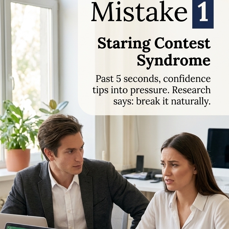 Mistake 1 — Staring Contest Syndrome
