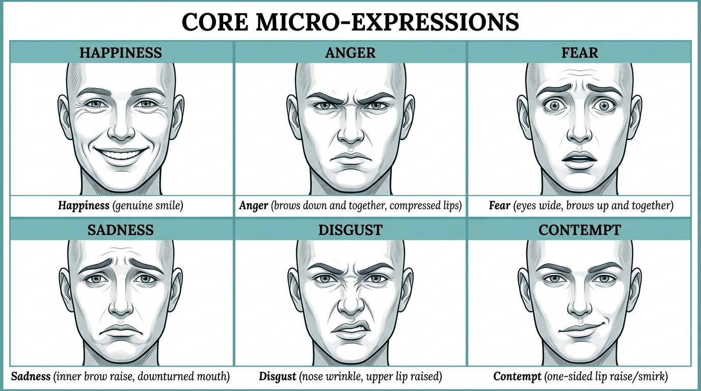 Micro-expressions reference